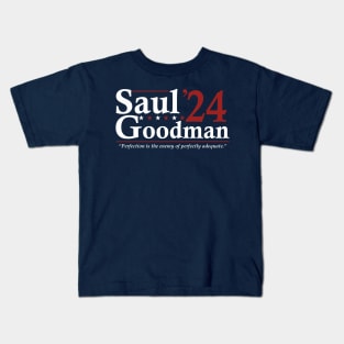 Saul Goodman '24 Election - Funny Election Kids T-Shirt